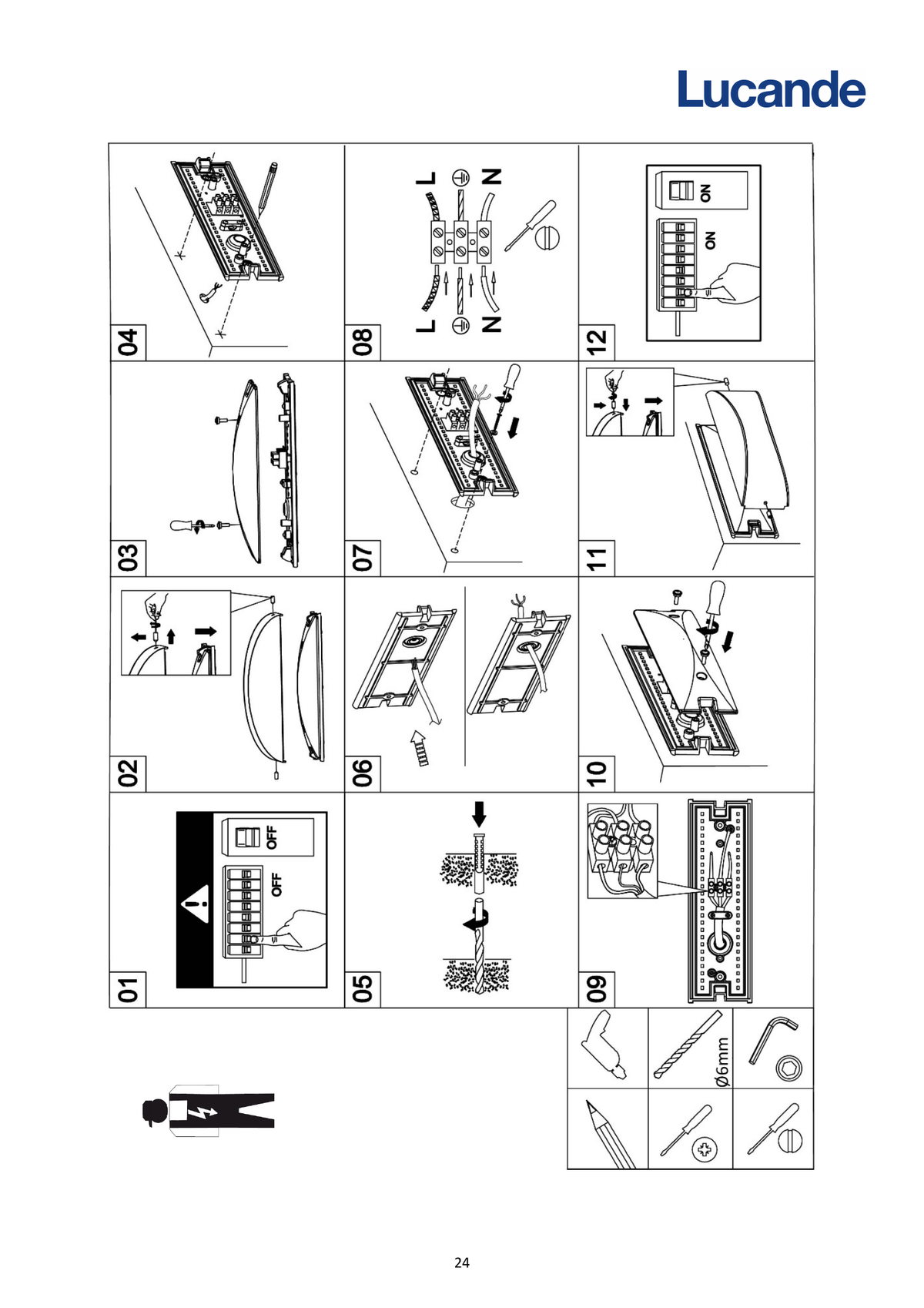 Page 1 du guide d’installation