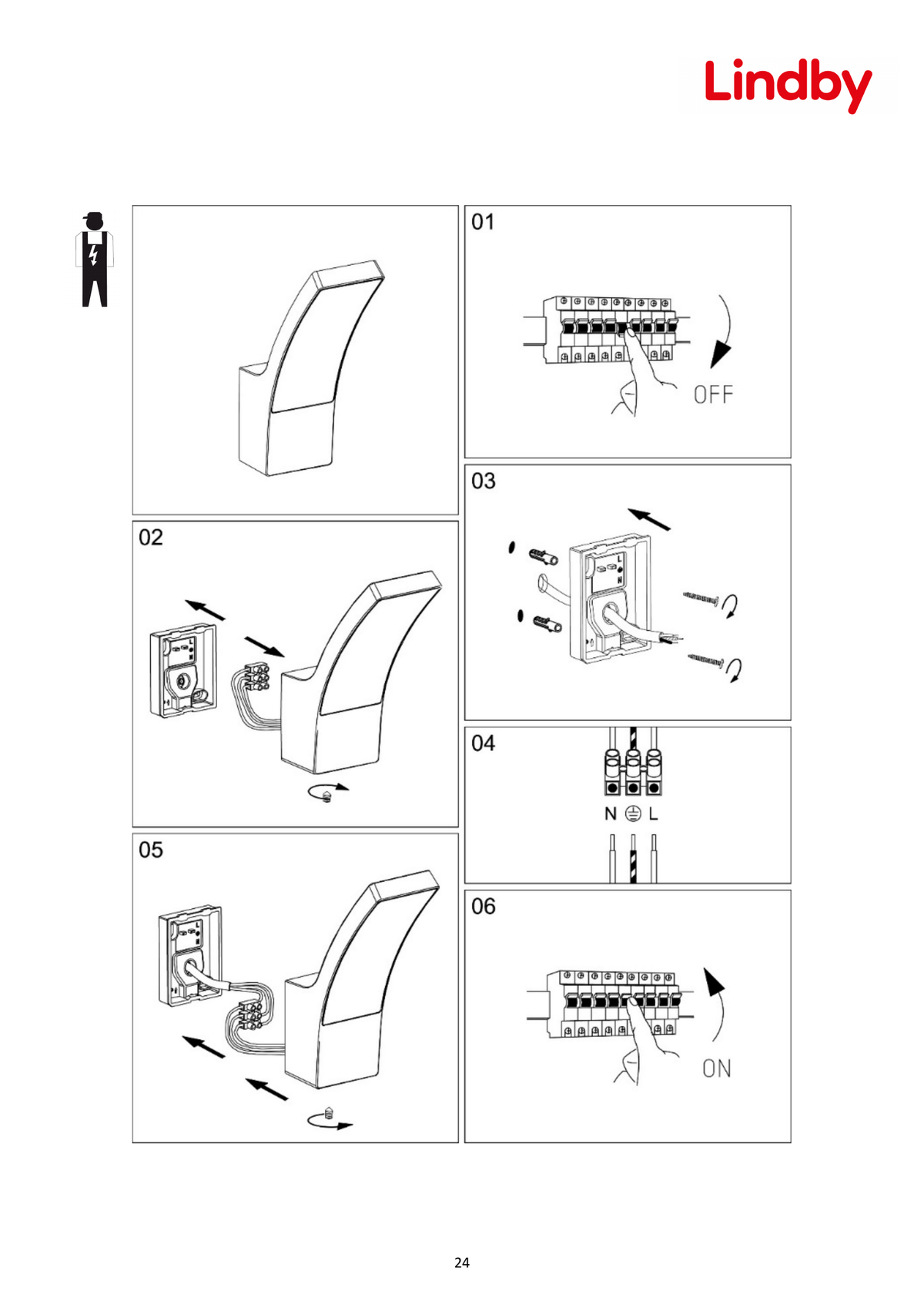 Page 1 du guide d’installation