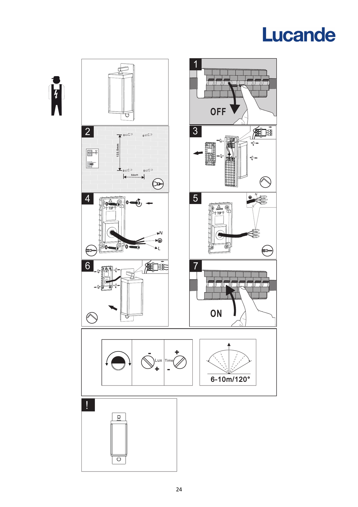 Page 1 du guide d’installation
