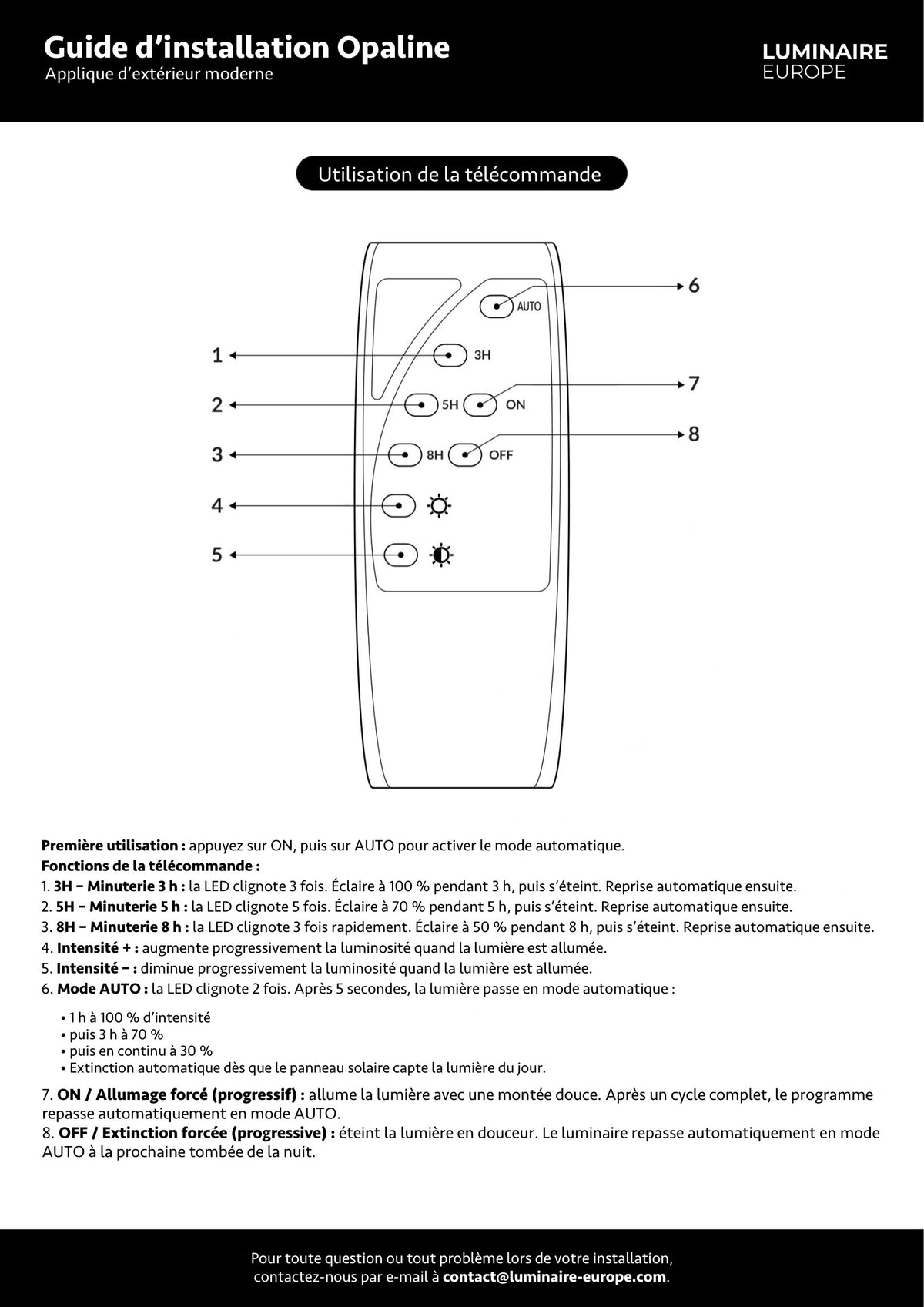 Page 3 du guide d’installation