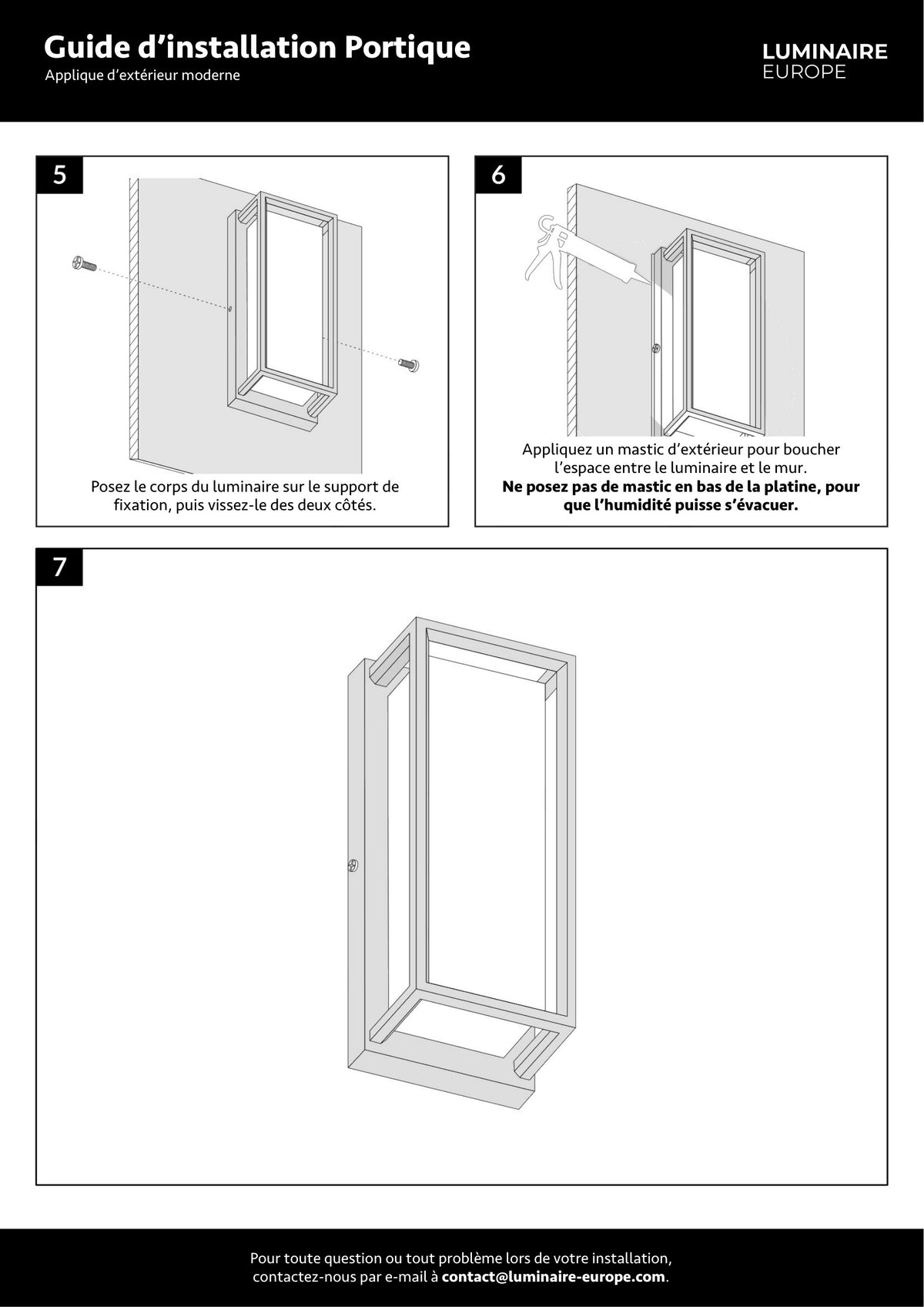 Page 2 du guide d’installation