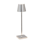 Chromé brillant — Lampe sans fil rechargeable Athos