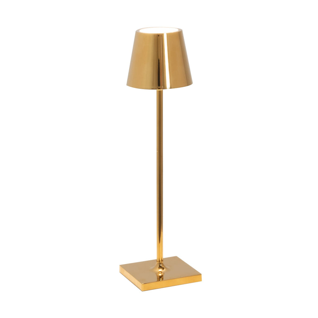 Doré brillant — Lampe sans fil rechargeable Athos