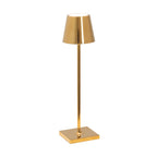 Doré brillant — Lampe sans fil rechargeable Athos