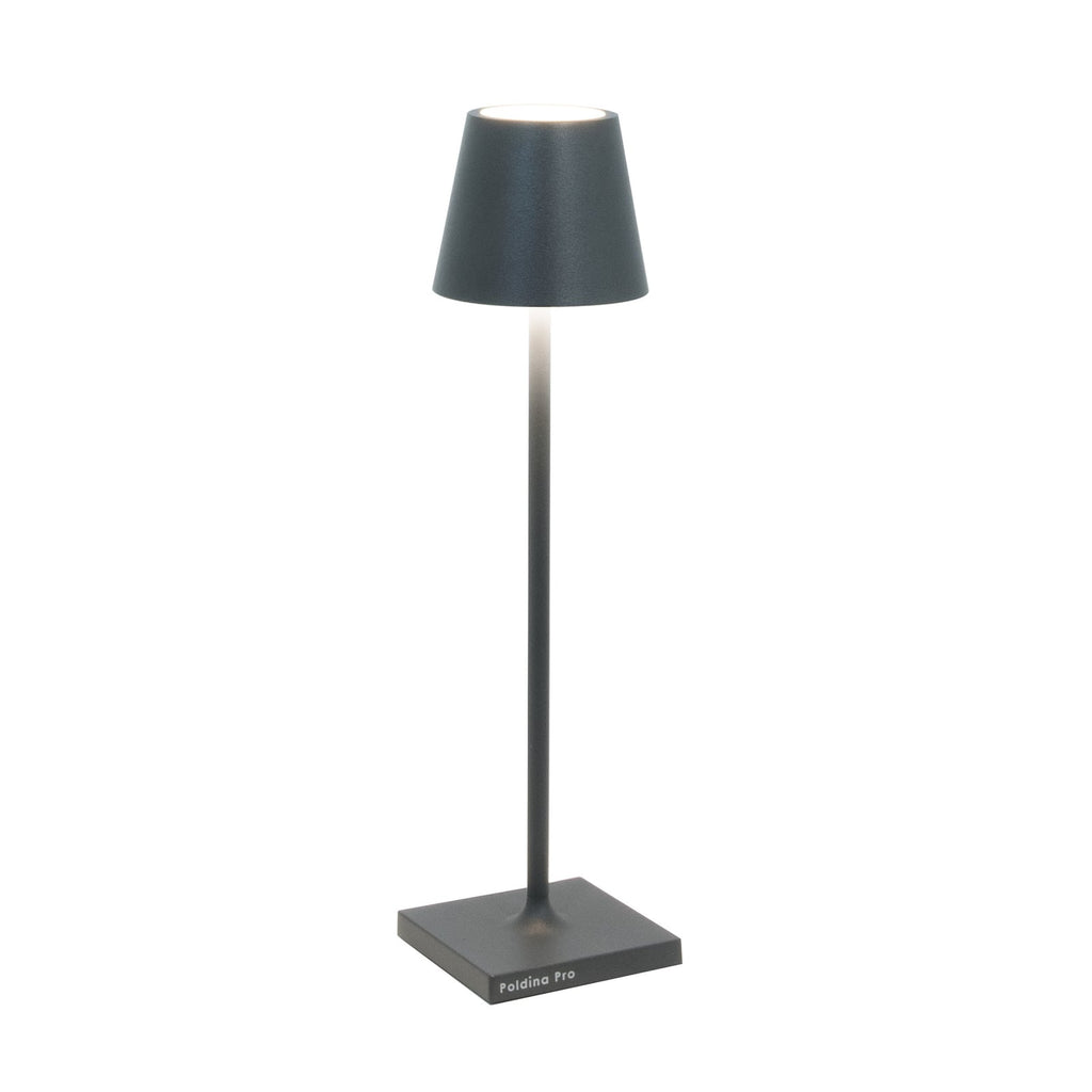 Gris foncé — Lampe sans fil rechargeable Athos