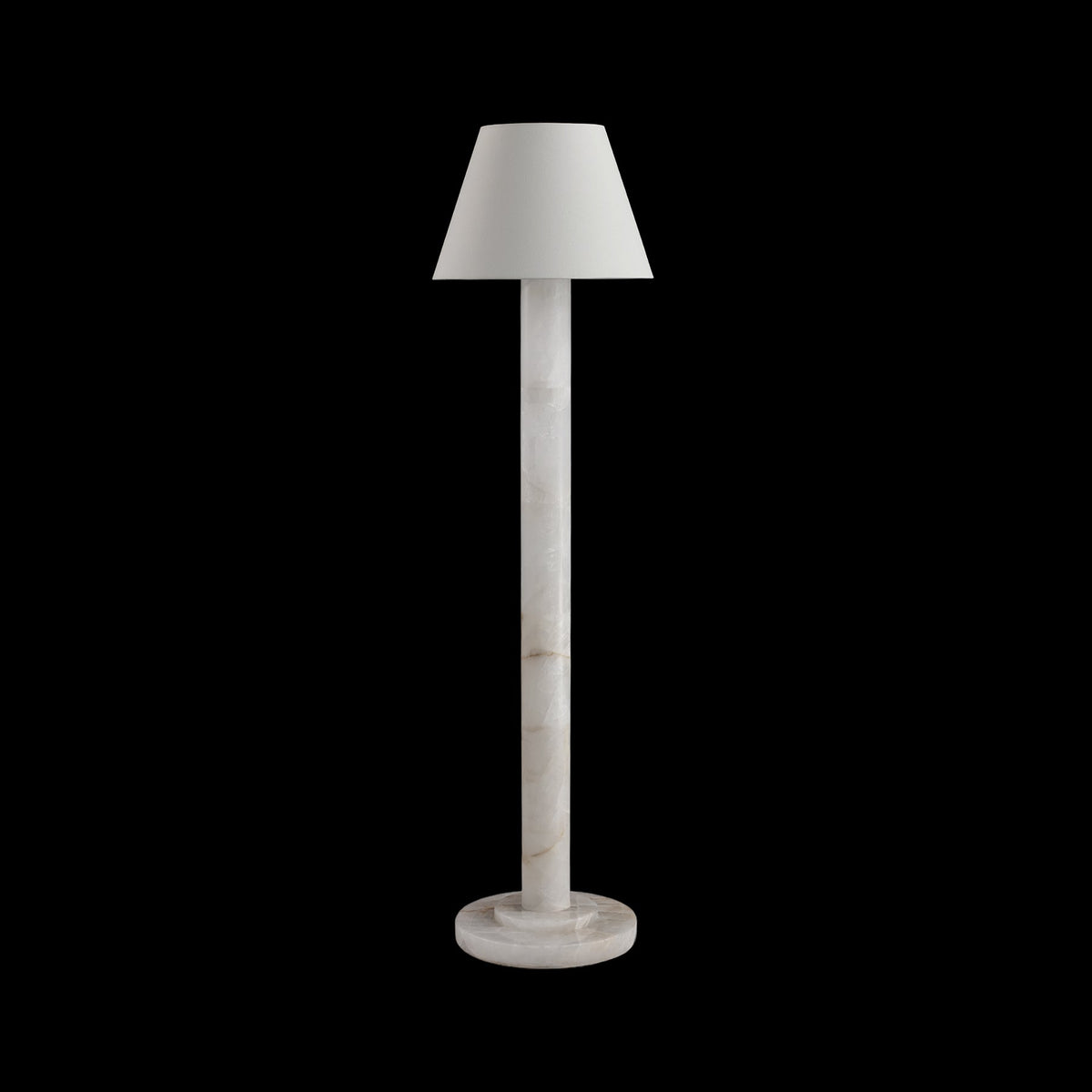 Lilio Column Calcite Floor Lamp
