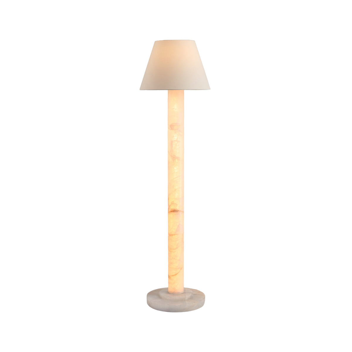 Lilio Column Calcite Floor Lamp