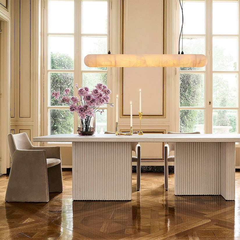 Lilio Linear Calcite Chandelier
