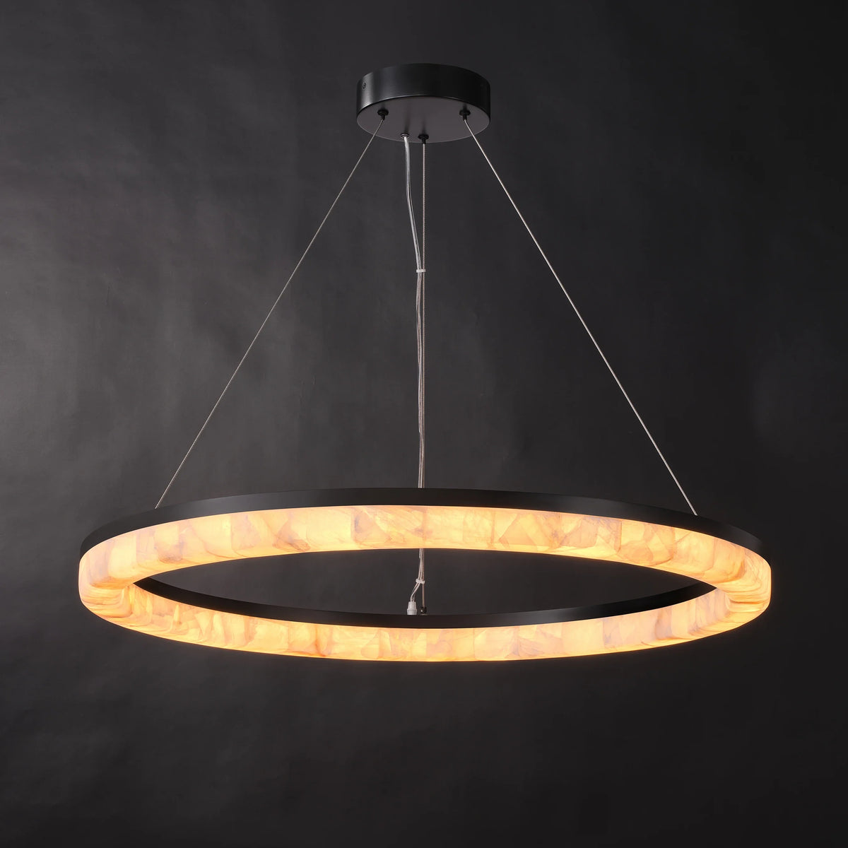Lilio Ring Calcite Chandelier