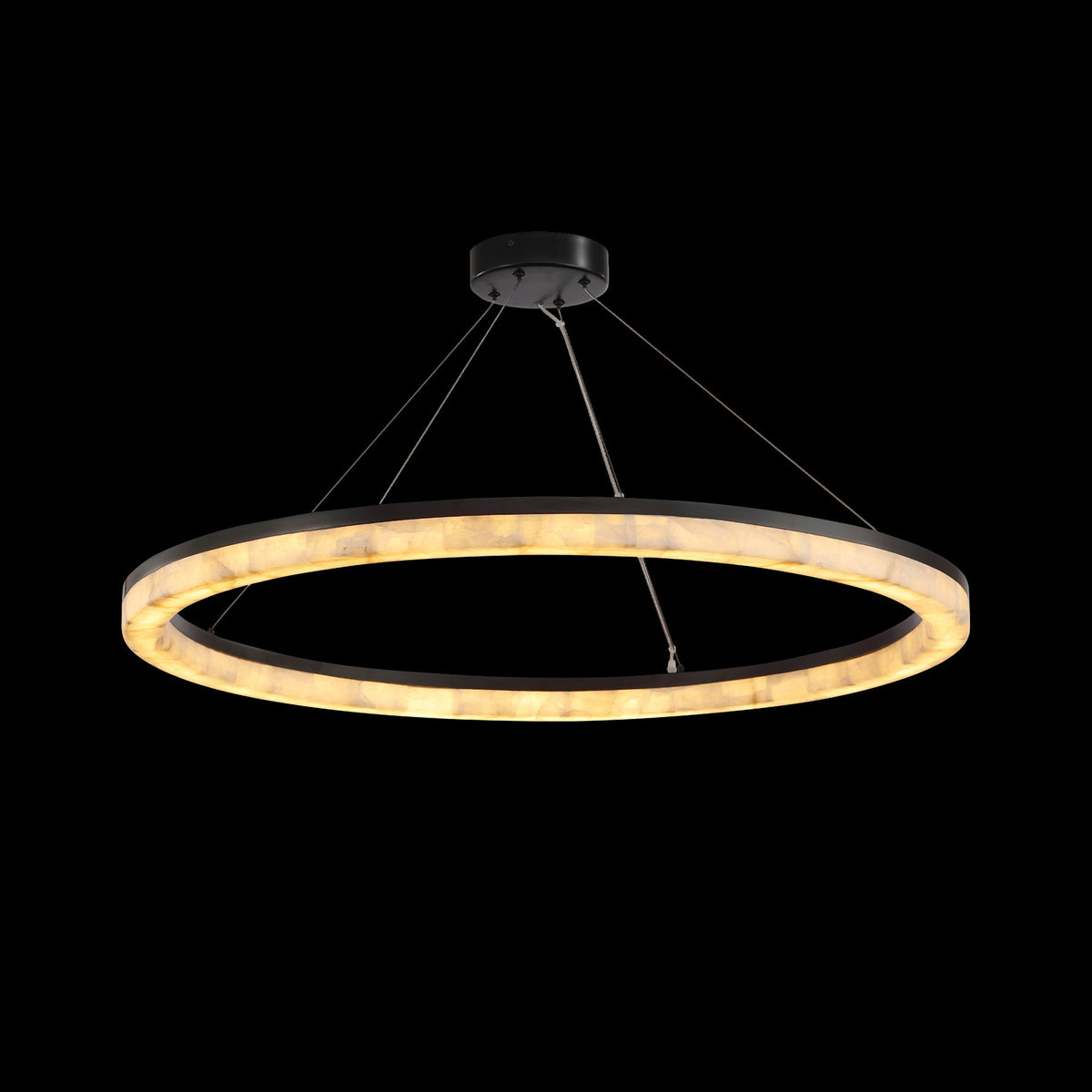 Lilio Ring Calcite Chandelier