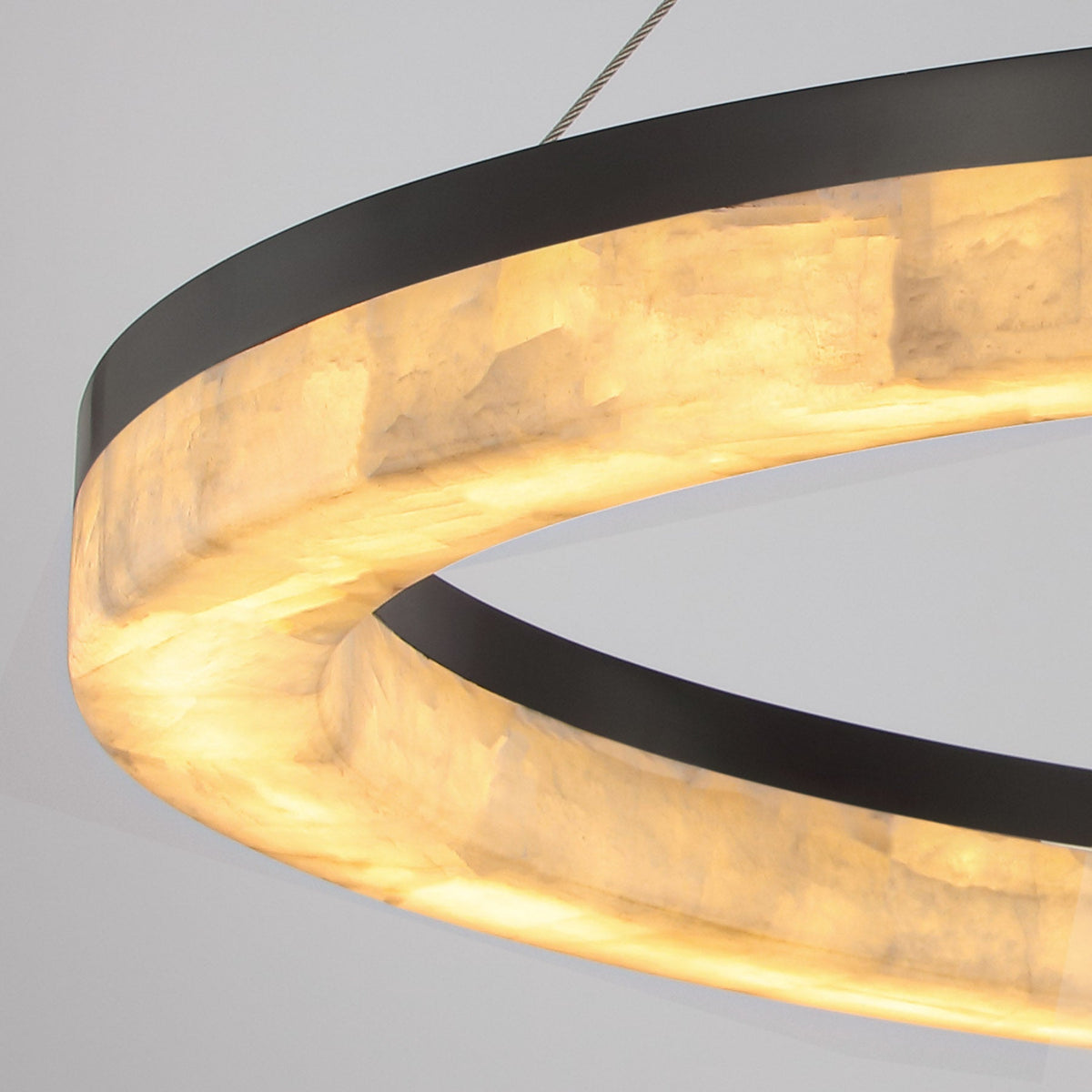 Lilio Ring Calcite Chandelier
