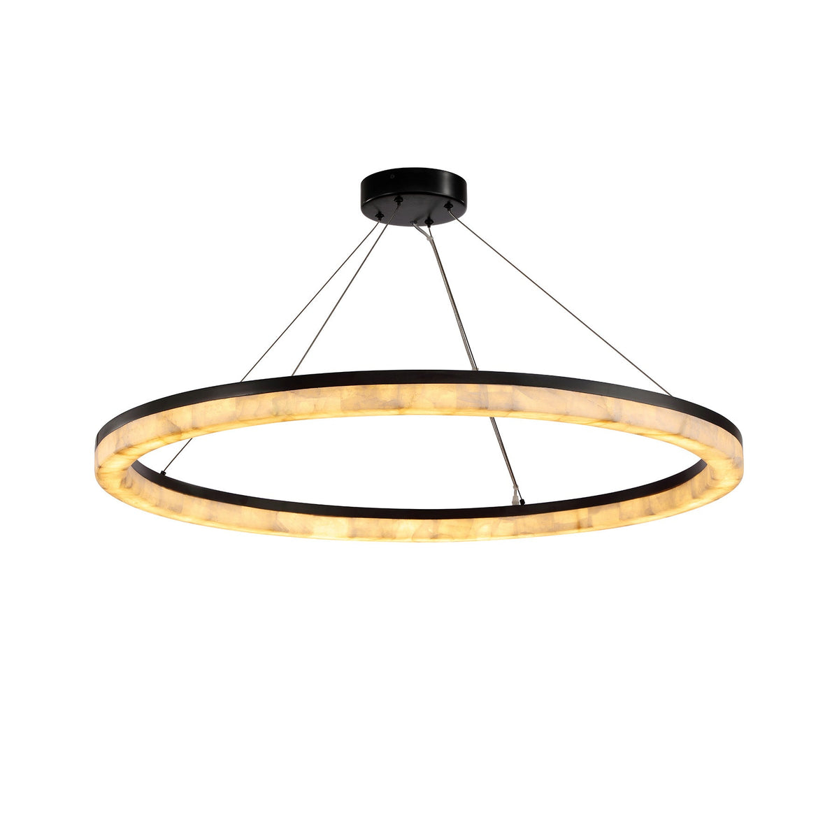 Lilio Ring Calcite Chandelier