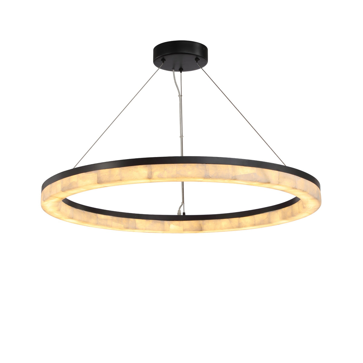 Lilio Ring Calcite Chandelier