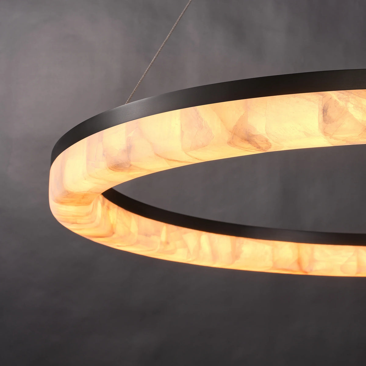 Lilio Ring Calcite Chandelier