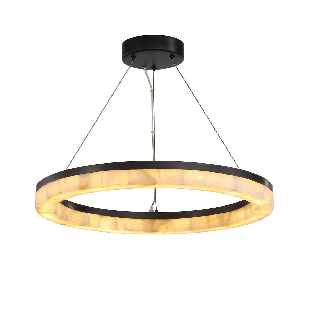 Lilio Ring Calcite Chandelier
