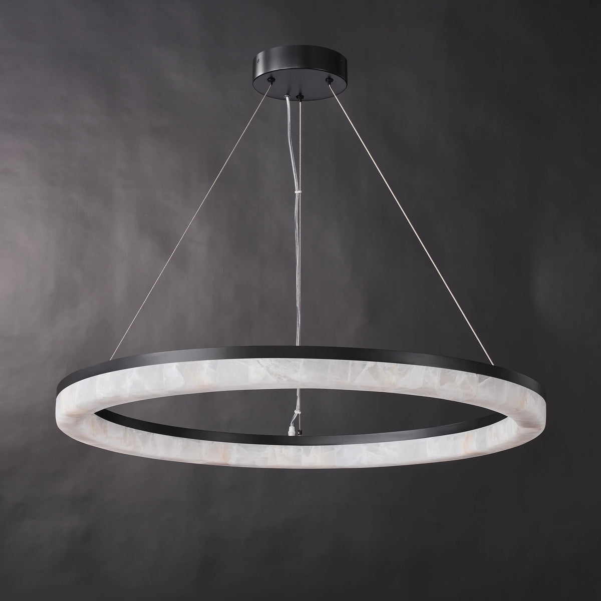 Lilio Ring Calcite Chandelier