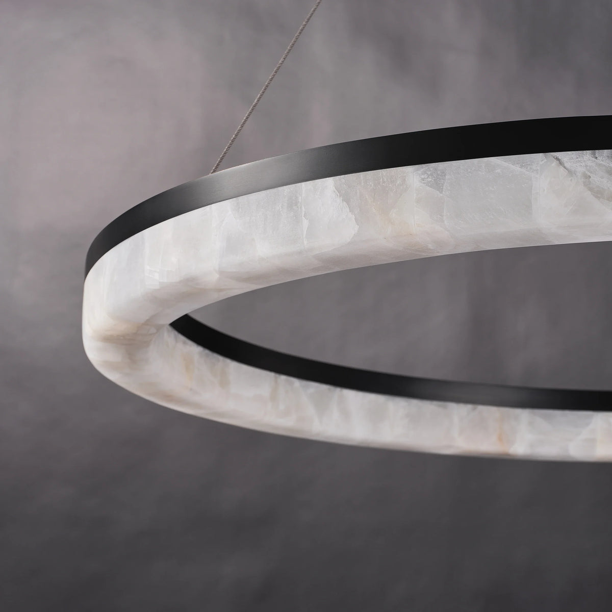 Lilio Ring Calcite Chandelier