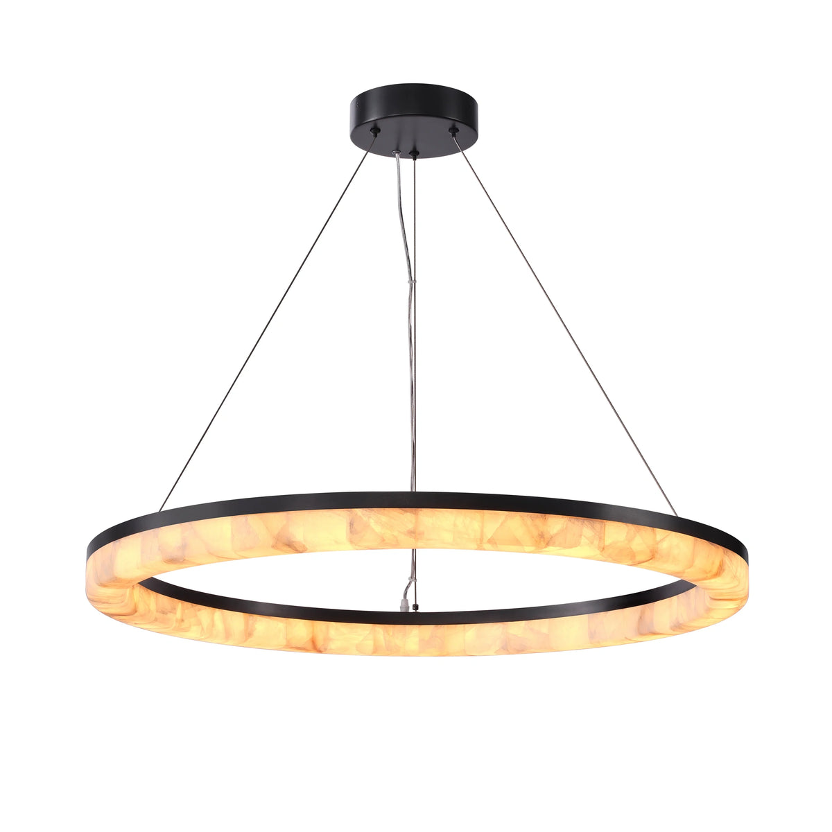 Lilio Ring Calcite Chandelier