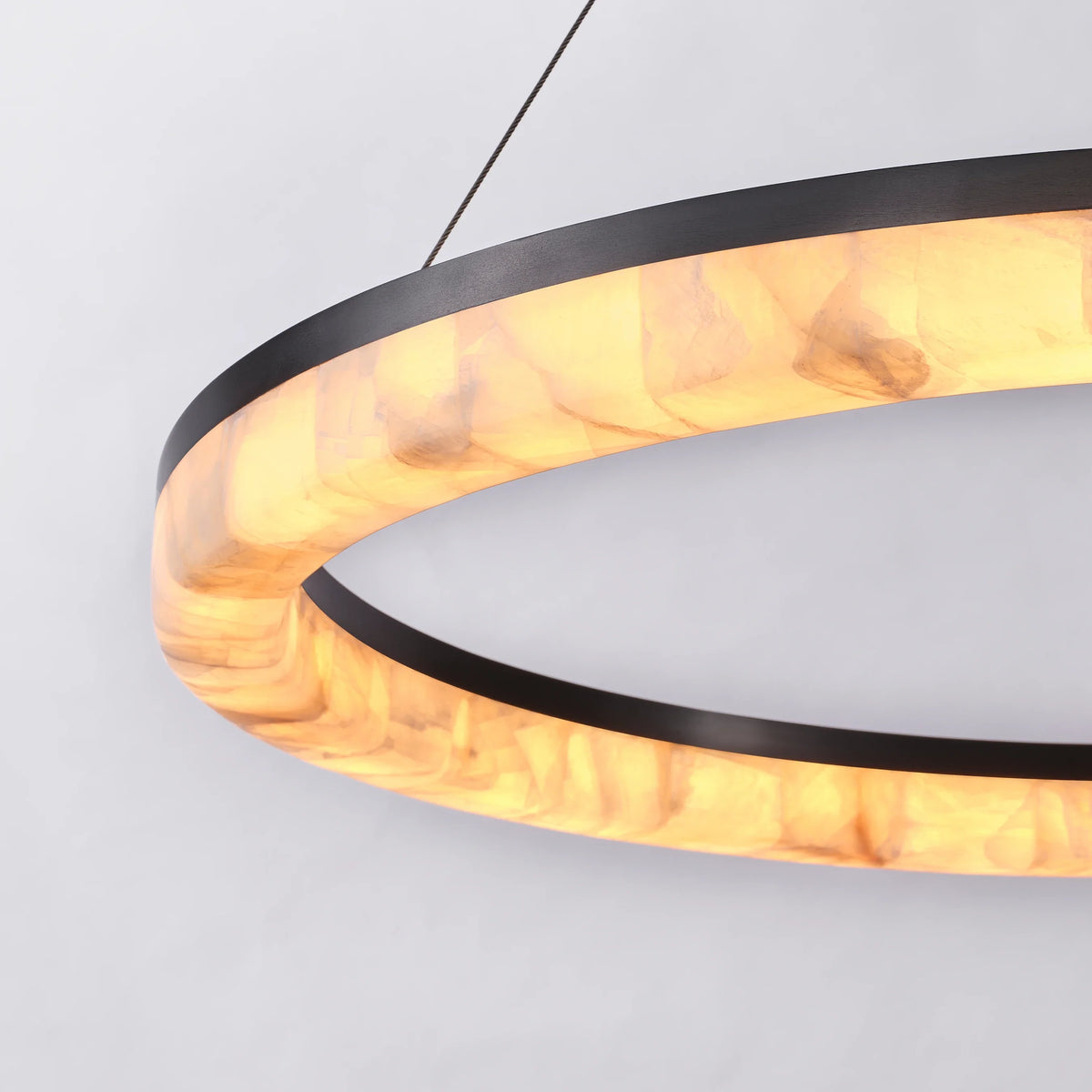 Lilio Ring Calcite Chandelier