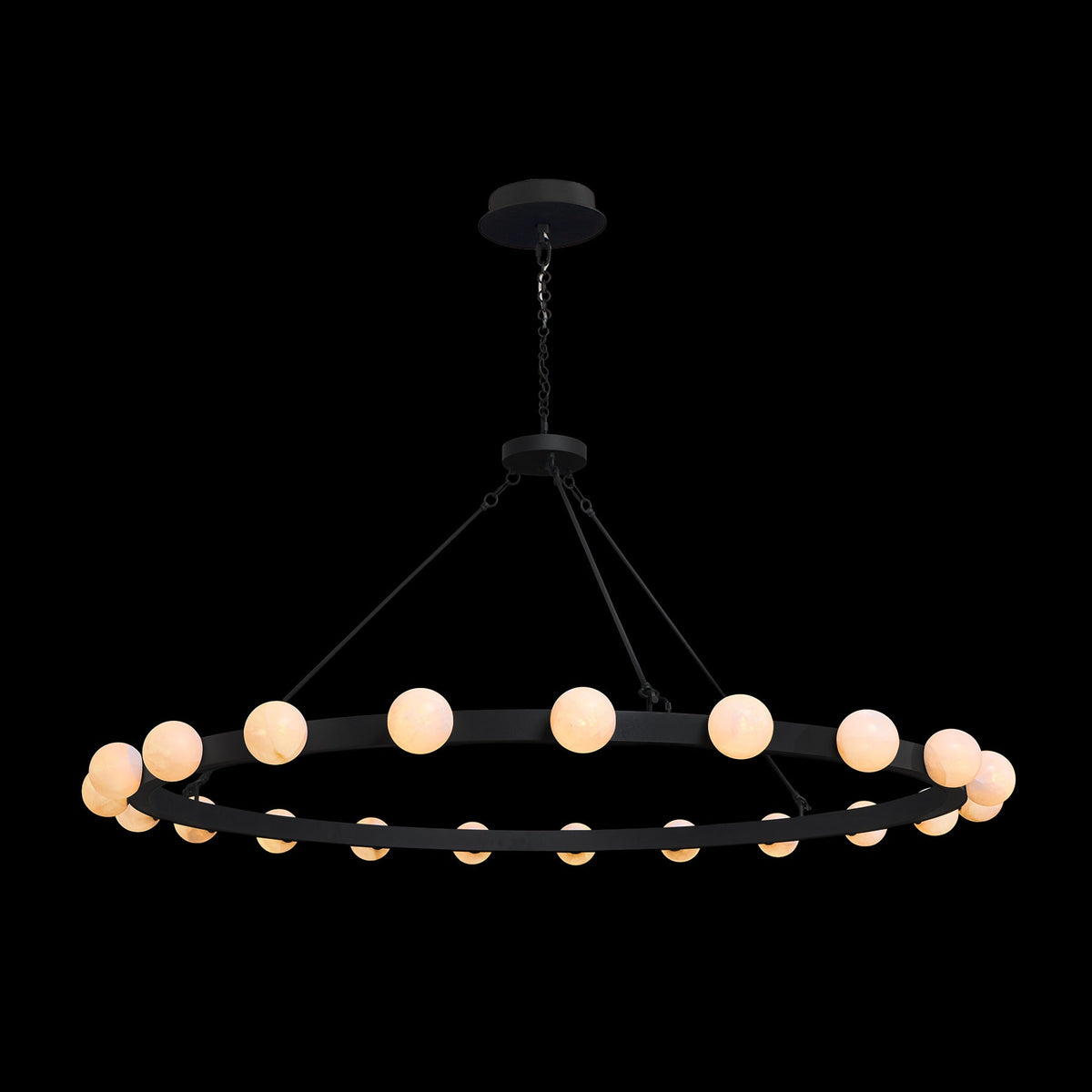 Lodaen Globe Ring Chandelier