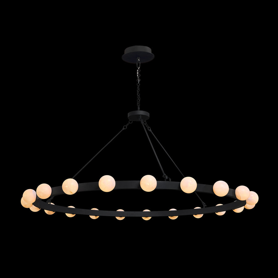 Lodaen Globe Ring Chandelier
