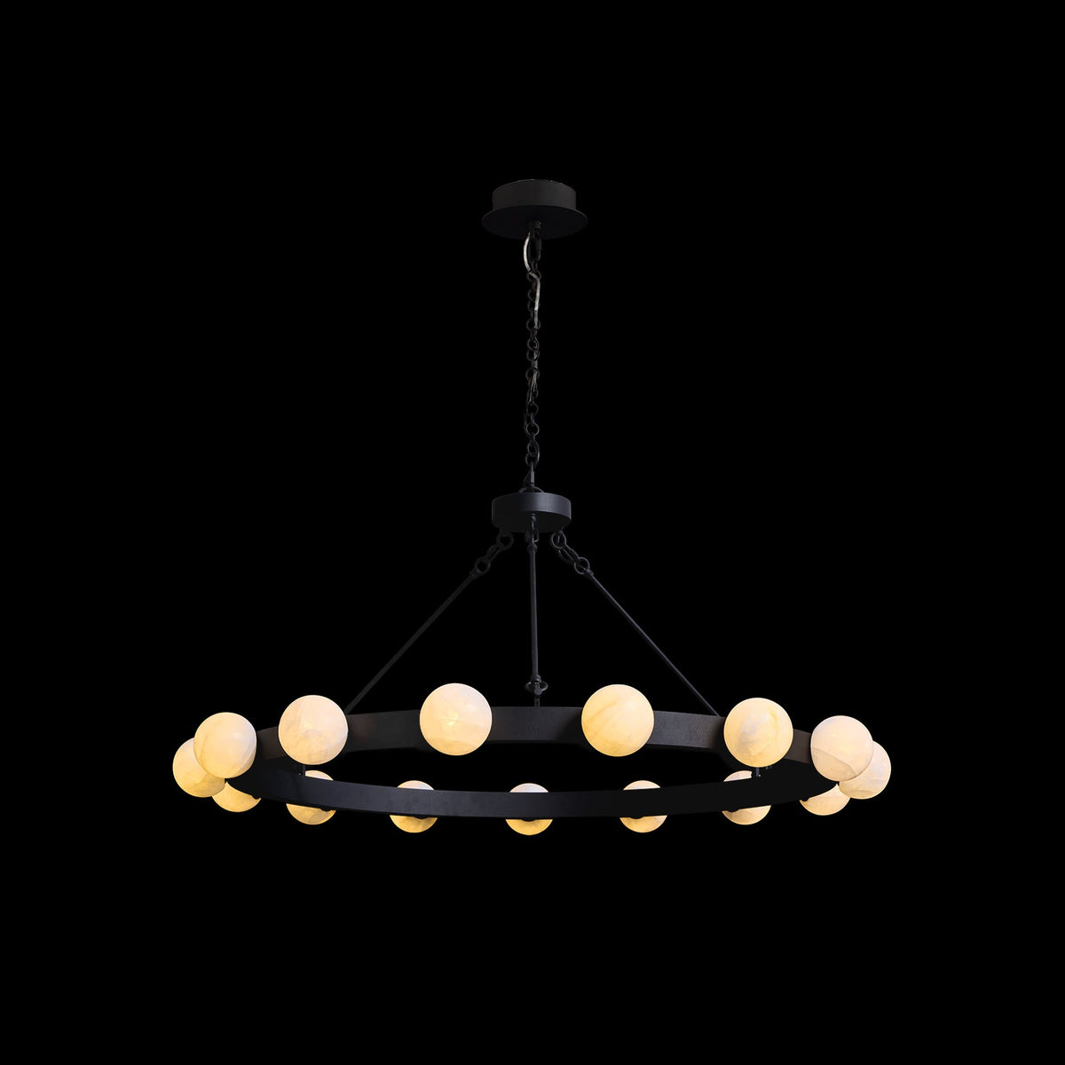 Lodaen Globe Ring Chandelier