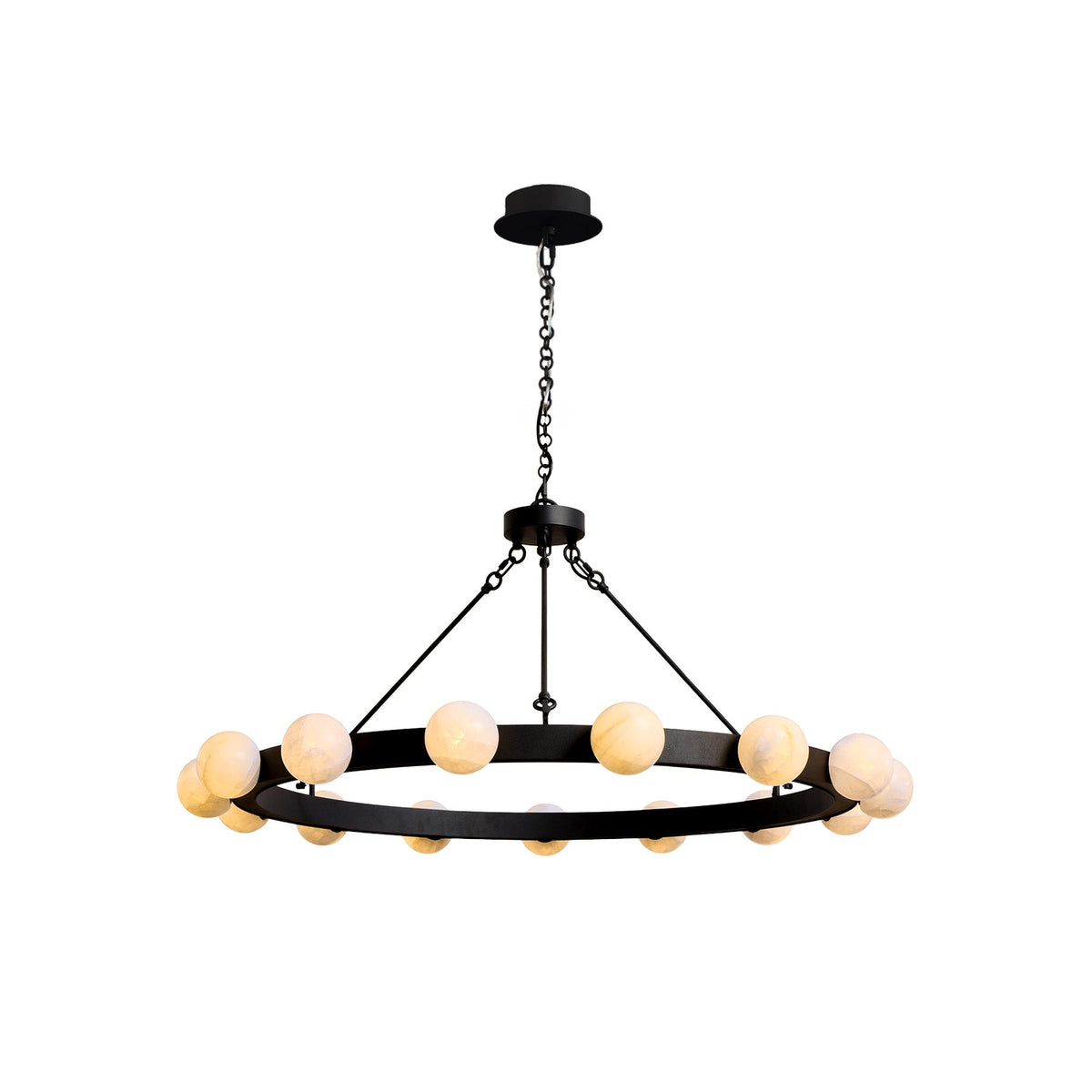 Lodaen Globe Ring Chandelier