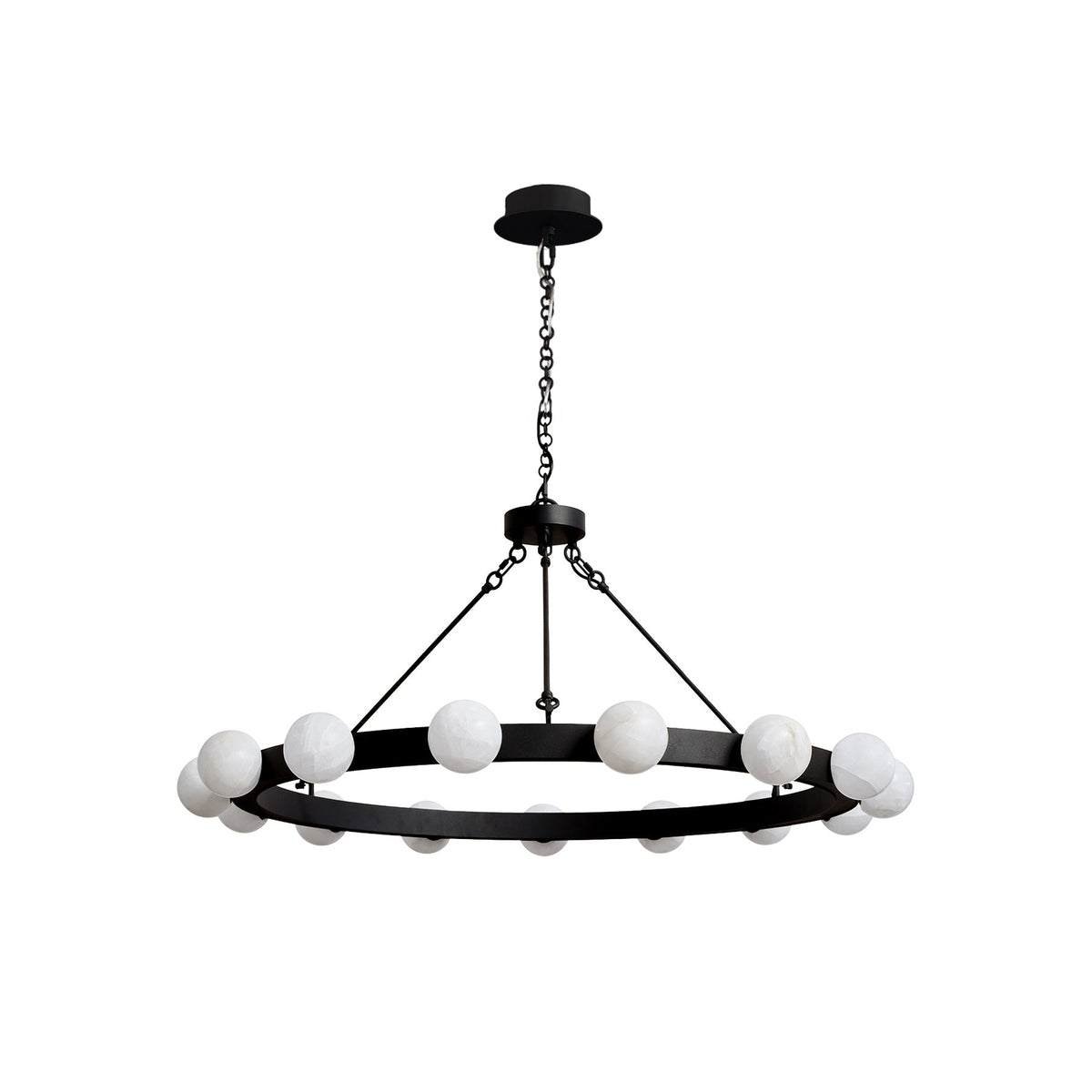 Lodaen Globe Ring Chandelier