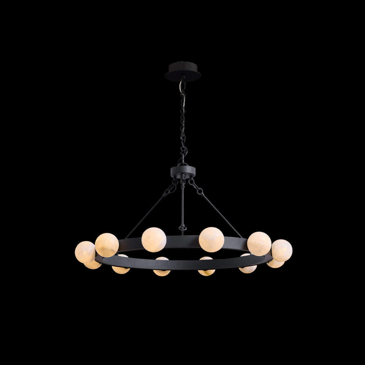 Lodaen Globe Ring Chandelier