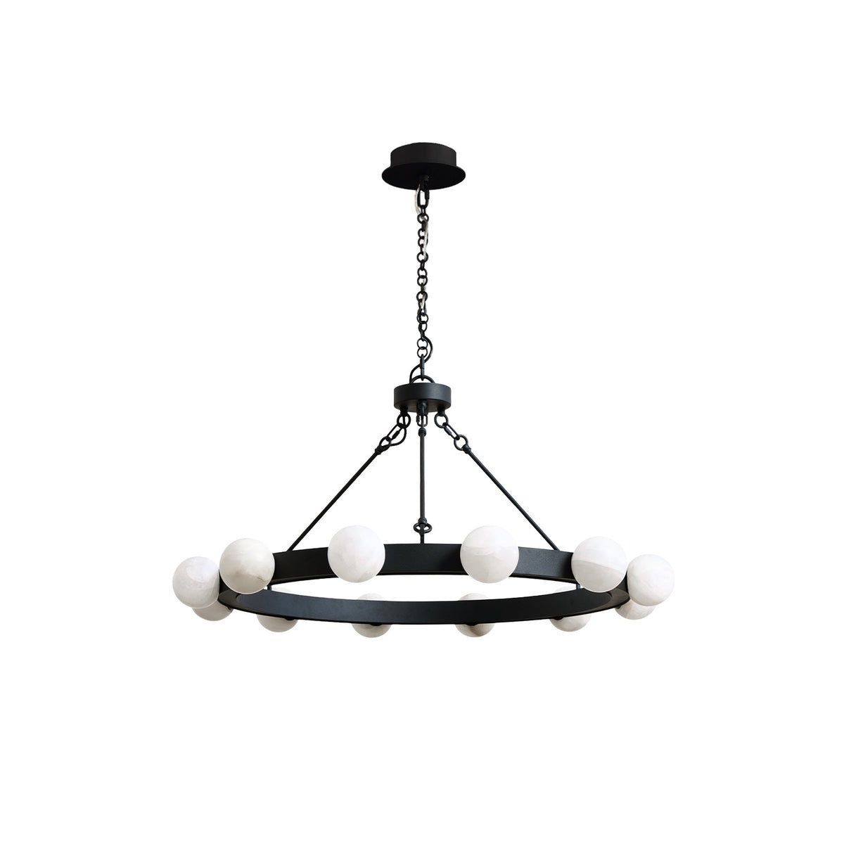 Lodaen Globe Ring Chandelier
