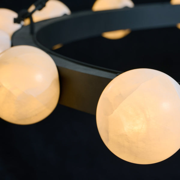Lodaen Globe Ring Chandelier