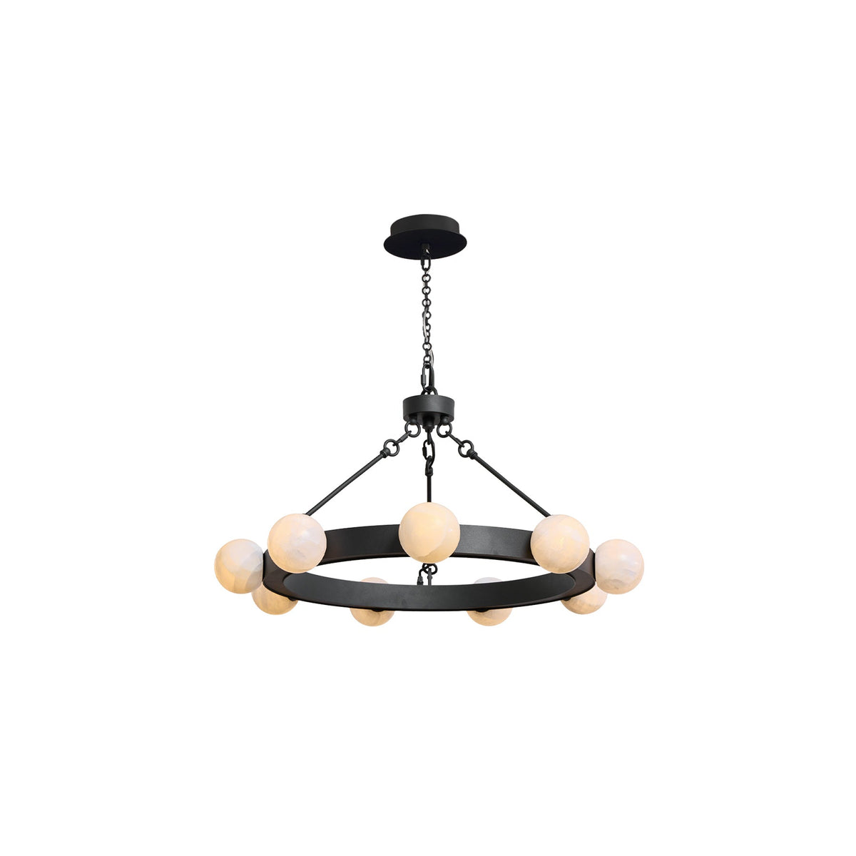 Lodaen Globe Ring Chandelier