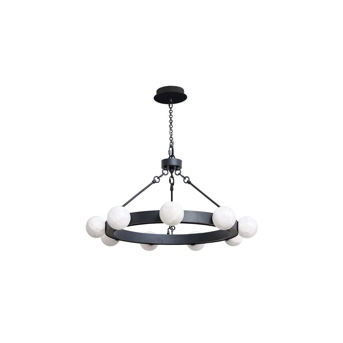 Lodaen Globe Ring Chandelier