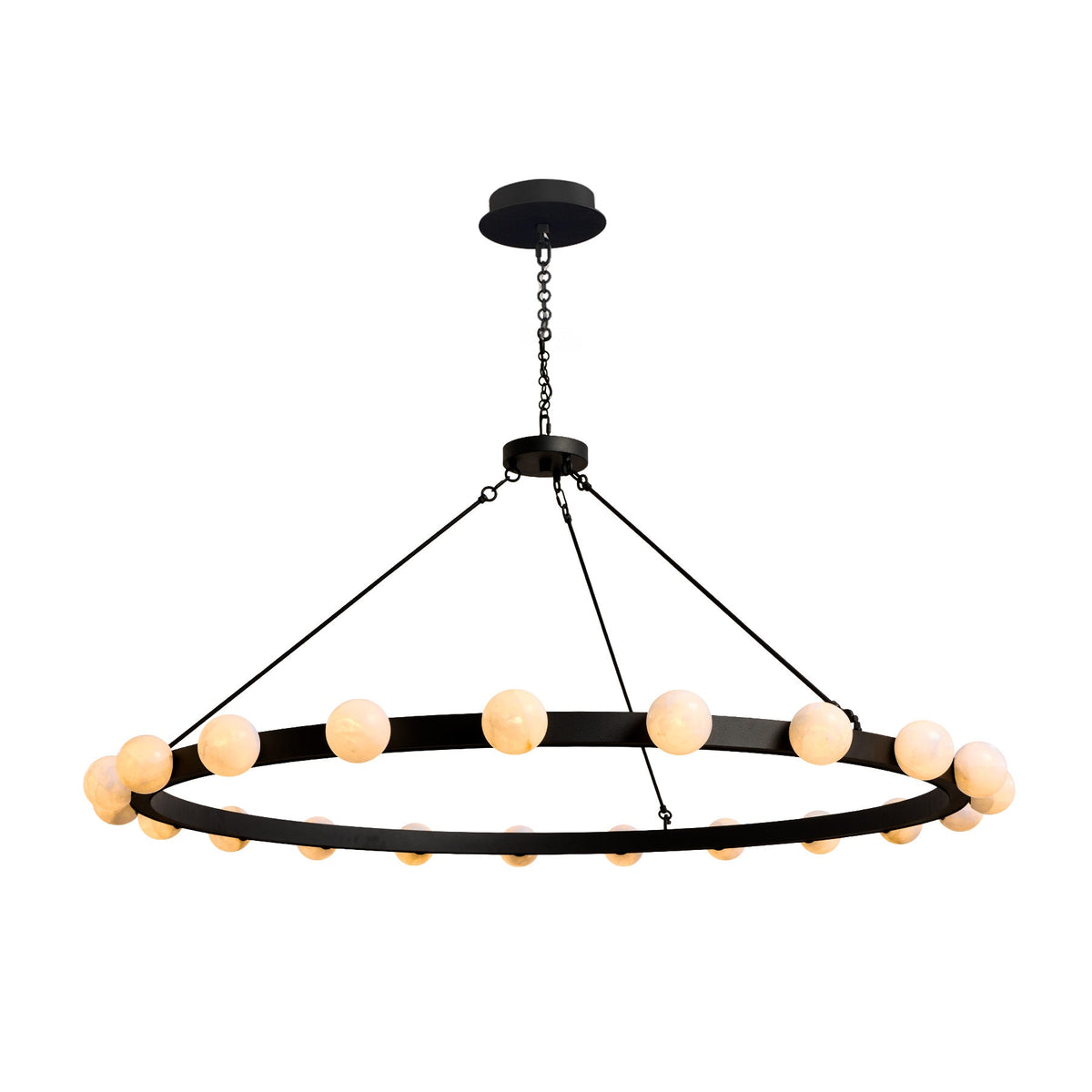 Lodaen Globe Ring Chandelier
