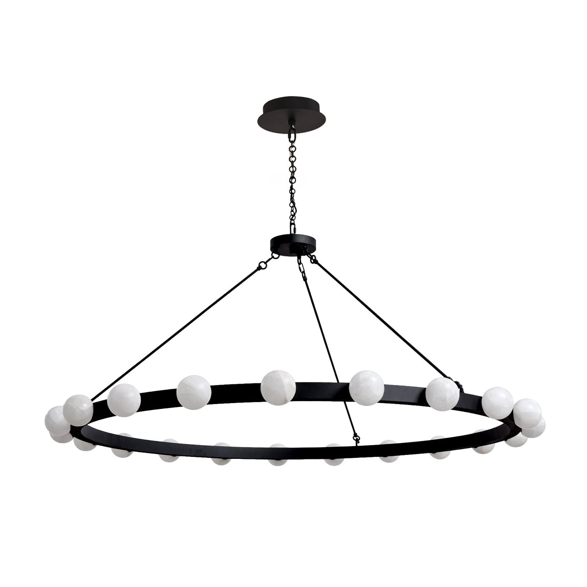 Lodaen Globe Ring Chandelier