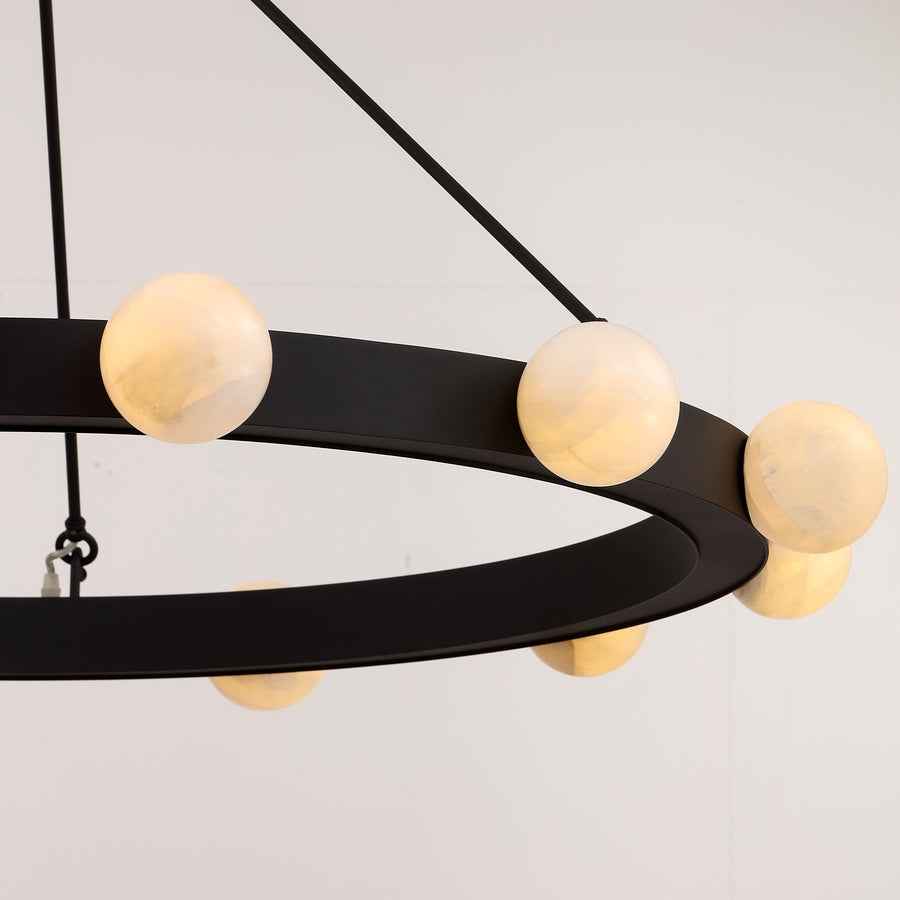Lodaen Globe Ring Chandelier