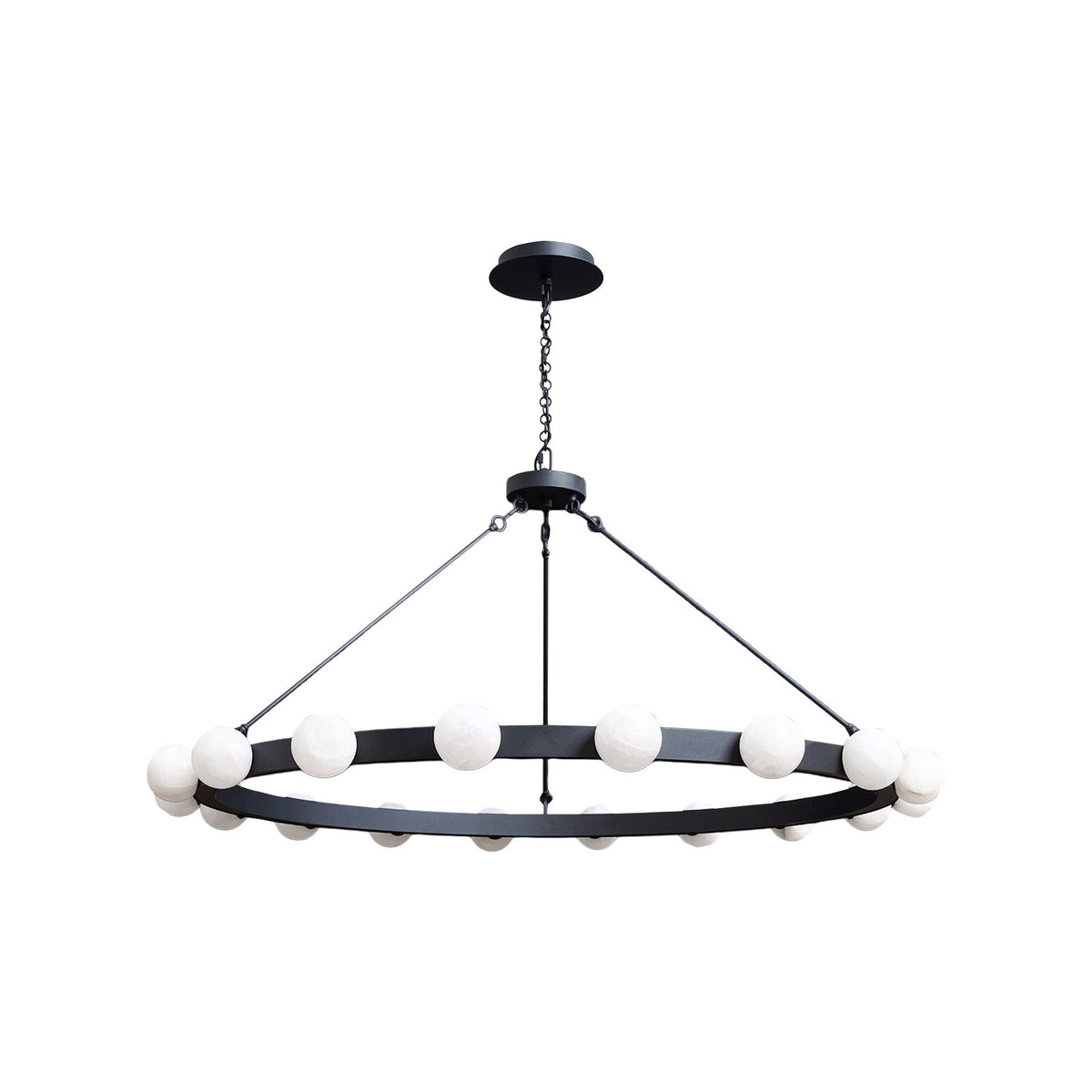 Lodaen Globe Ring Chandelier