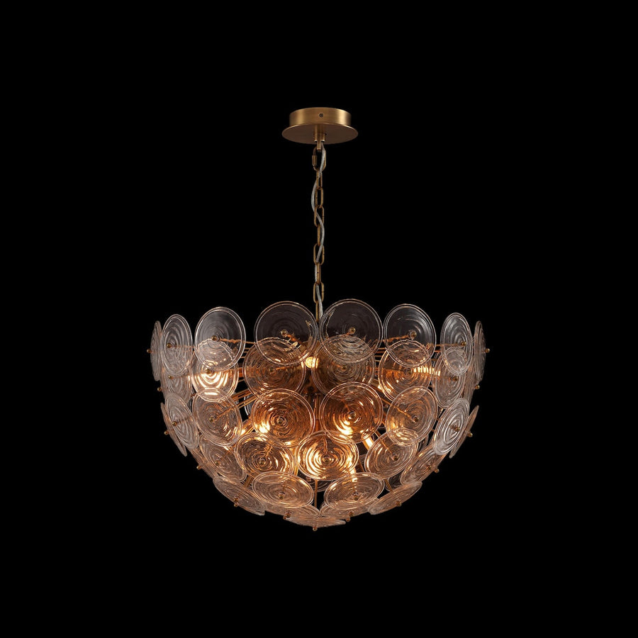 Loliis Bowl Disc Chandelier