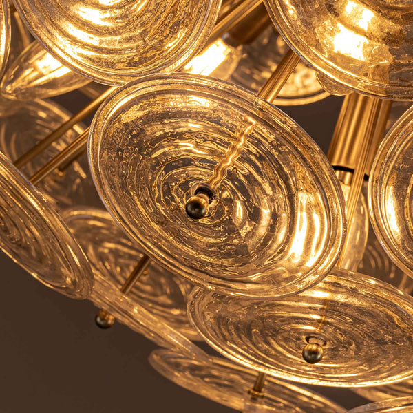 Loliis Bowl Disc Chandelier