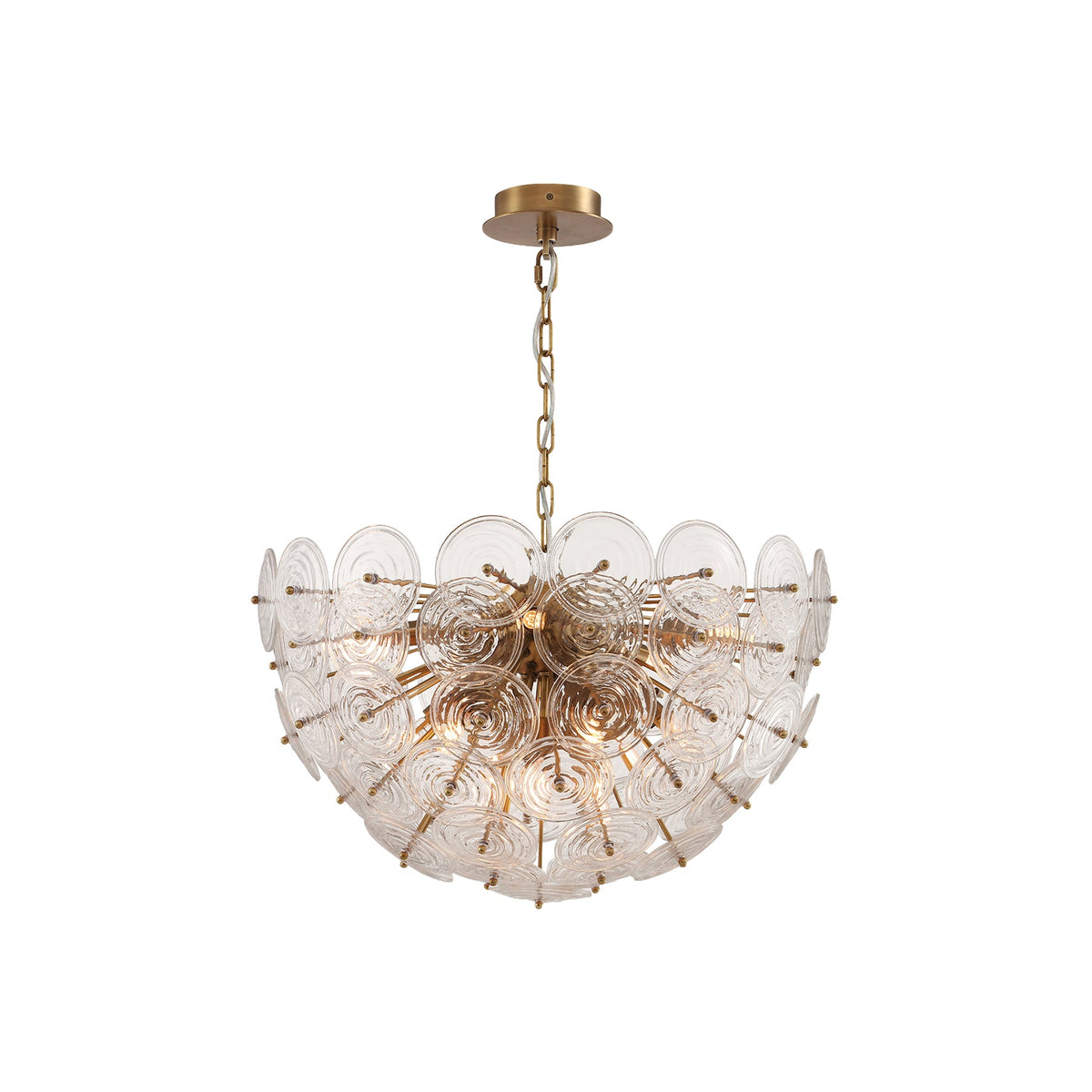 Loliis Bowl Disc Chandelier