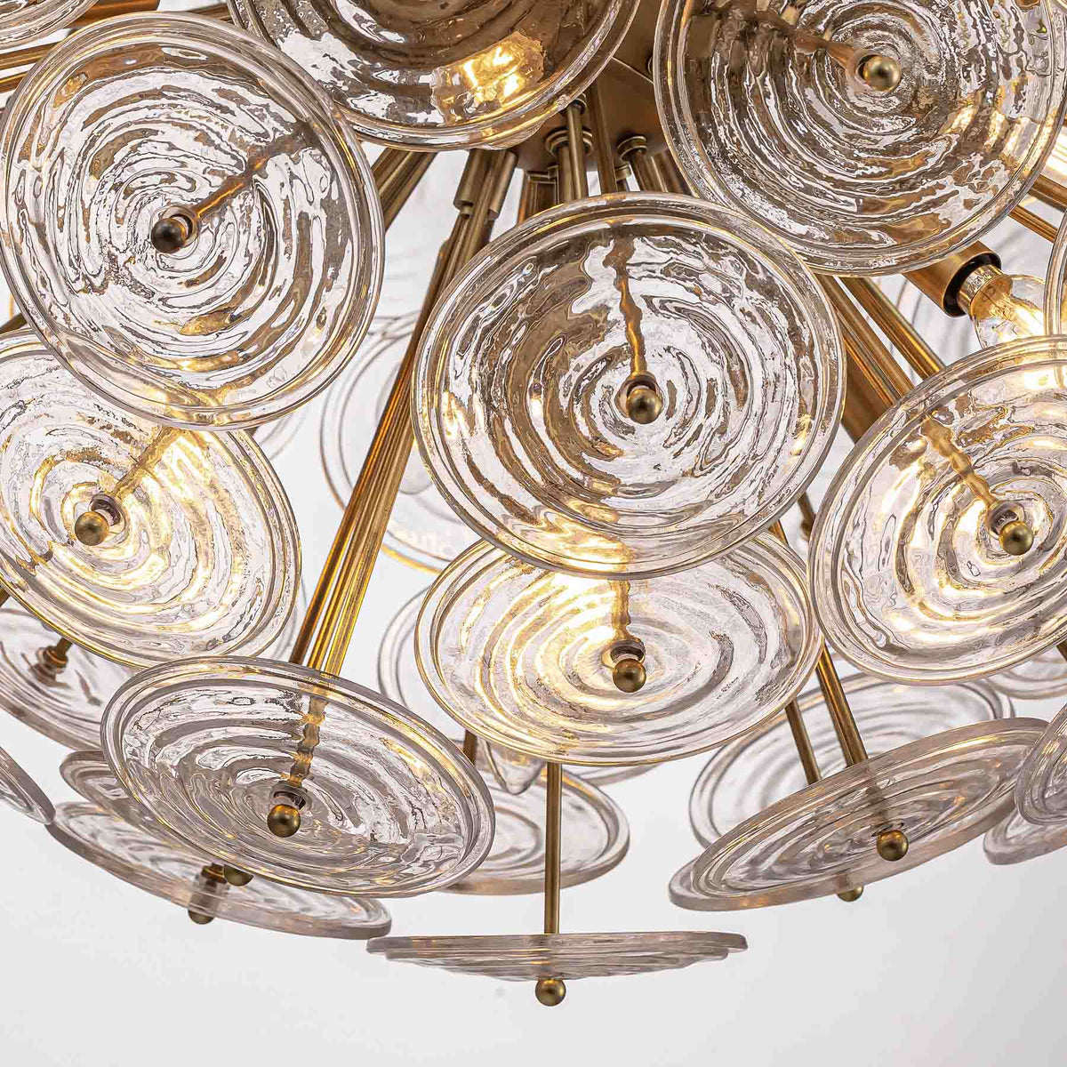 Loliis Bowl Disc Chandelier