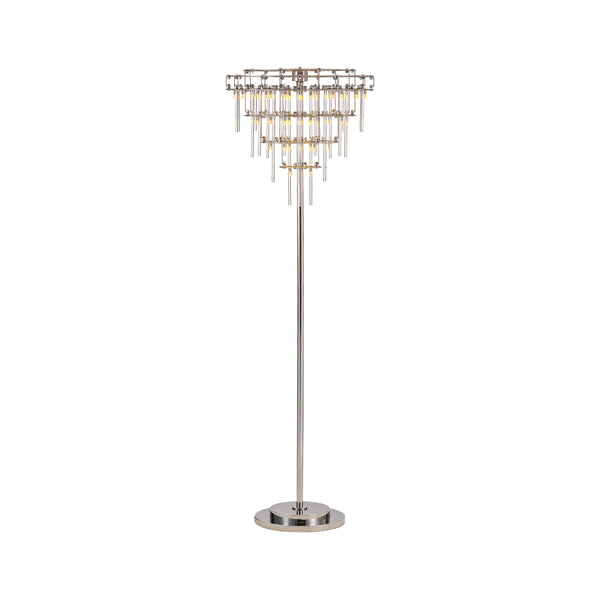 Nolira Tiered Glass Floor Lamp