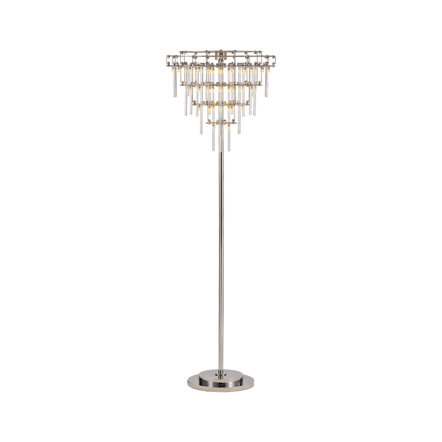 Nolira Tiered Glass Floor Lamp