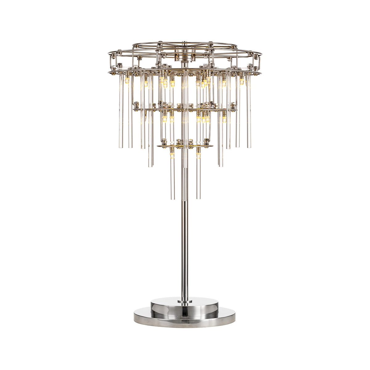 Nolira Tiered Glass Table Lamp