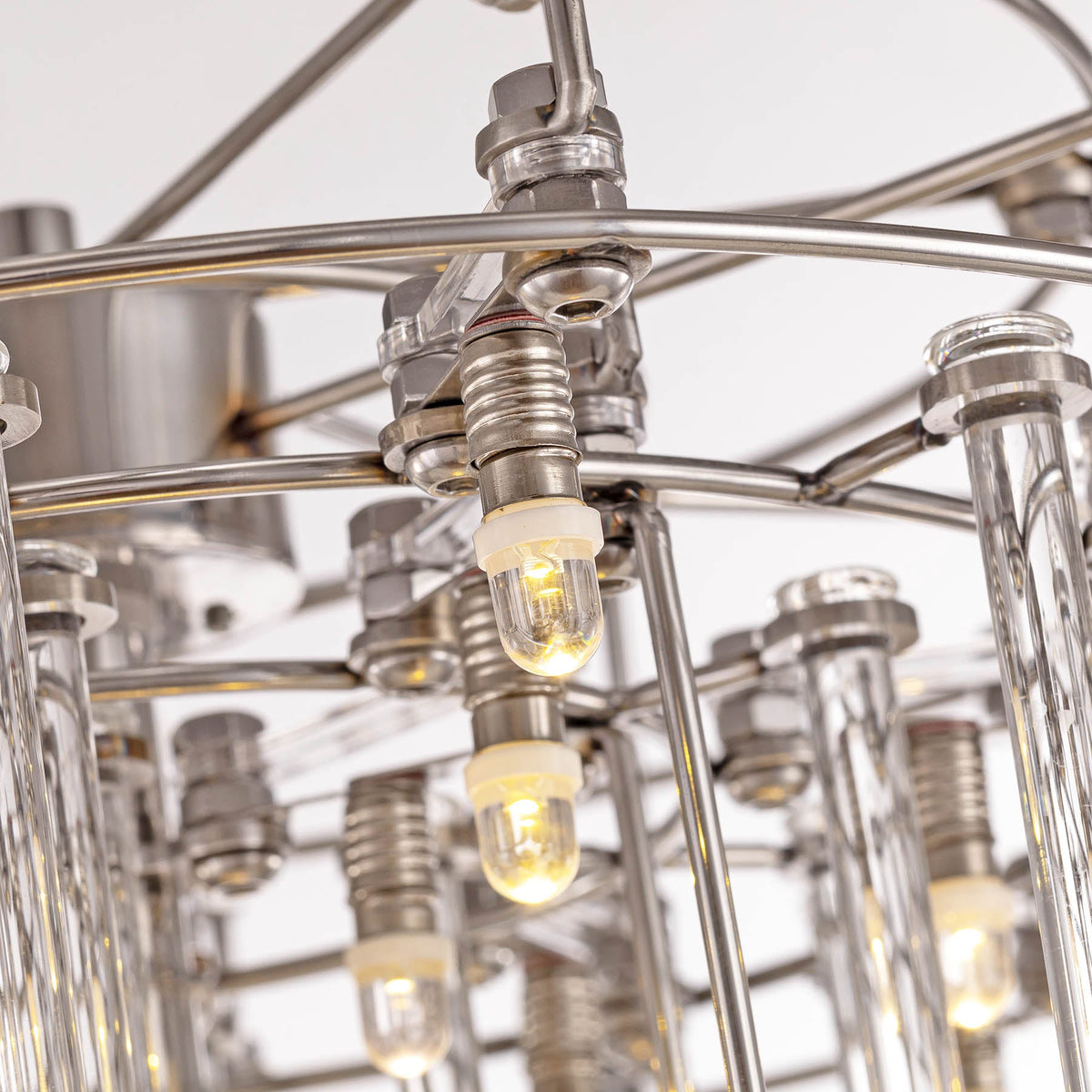 Nolira Tiered Glass Table Lamp