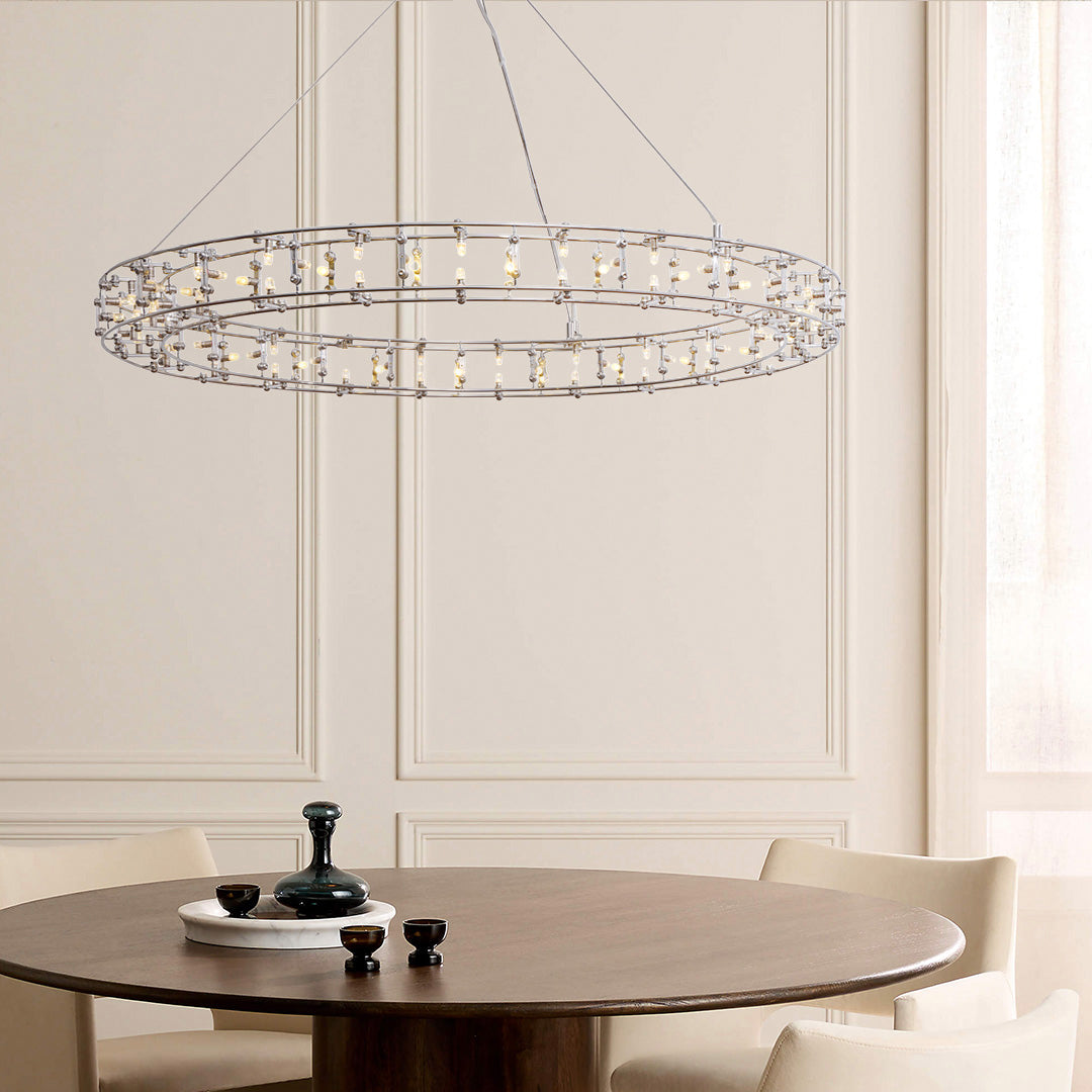 Nomena Orbital Halo Chandelier