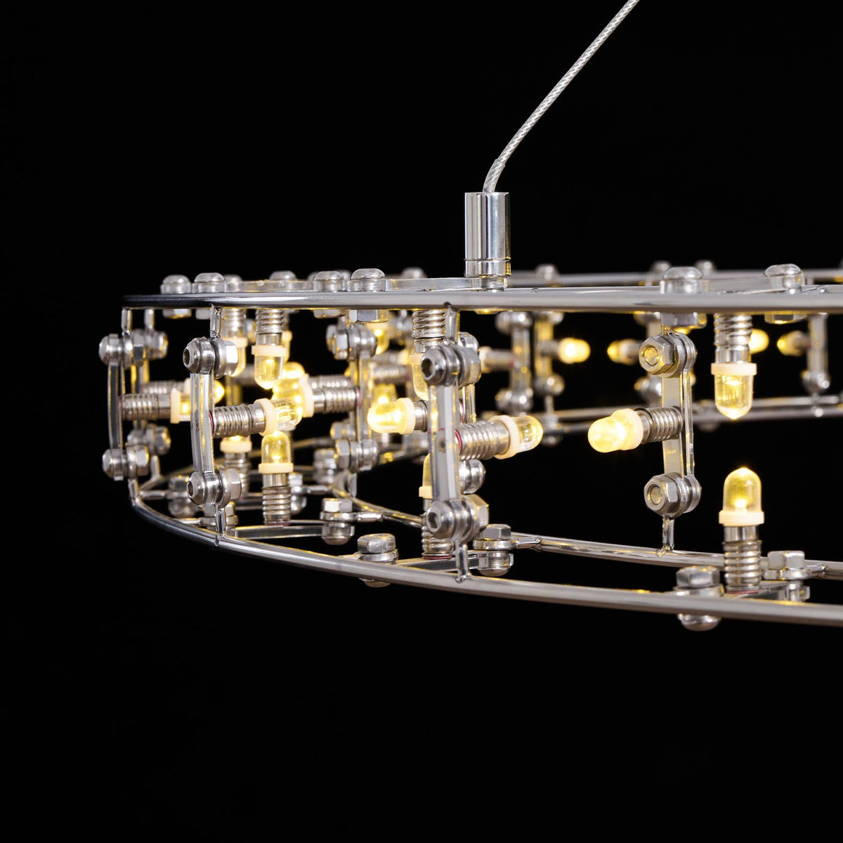 Nomena Orbital Halo Chandelier
