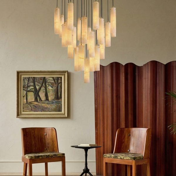 Nosara Cascade Stone Chandelier