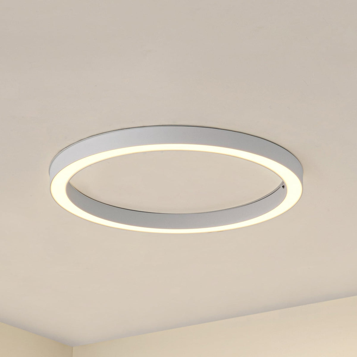 Plafonnier LED blanc — diamètre 60 cm