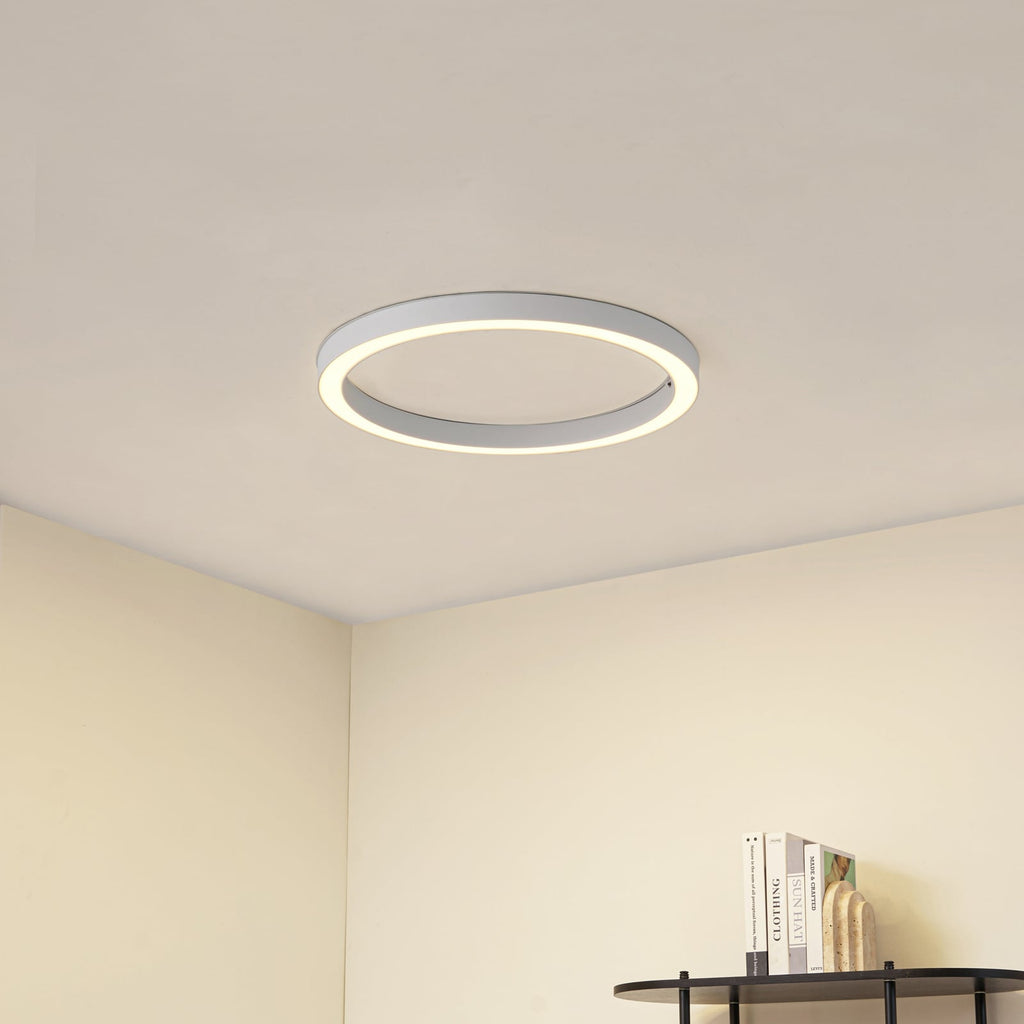 Plafonnier LED blanc — diamètre 60 cm